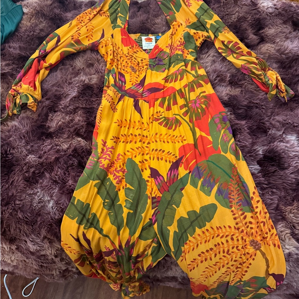 FARM Rio Multicolor Tropical Jumpsuit